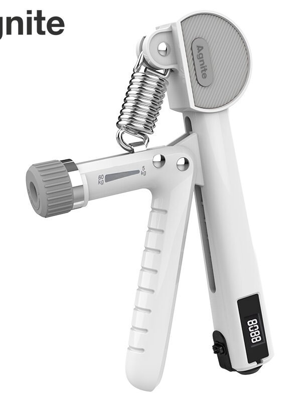 ديلي مقبض رياضي لشد الأعصاب - تحكم بالقوة من 5 ~ 60 كغ - أبيض - ER024-WH